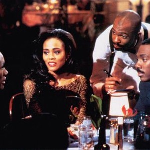 BOOMERANG, seated from left: Grace Jones, Robin Givens, Eddie Murphy, 1993, © Paramount