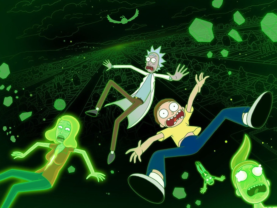 100+] Rick And Morty Portal Wallpapers