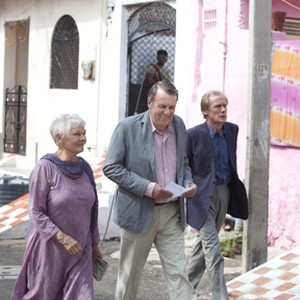 (L-R) Judi Dench as Evelyn, Tom Wilkinson as Graham and Bill Nighy as Douglas in "The Best Exotic Marigold Hotel." photo 9