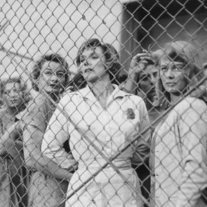 HOUSE OF WOMEN, Constance Ford, Jacqueline Scott (hostage, center), Shirley Knight, 1962