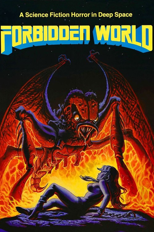 Forbidden World poster