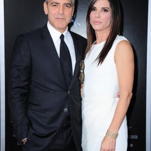 George Clooney, Sandra Bullock at arrivals for GRAVITY Premiere, AMC Lincoln Square Theater, New York, NY October 1, 2013. Photo By: Gregorio T. Binuya/Everett Collection