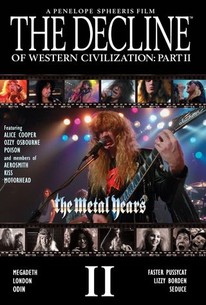 The Decline of Western Civilization Part II: The Metal Years poster
