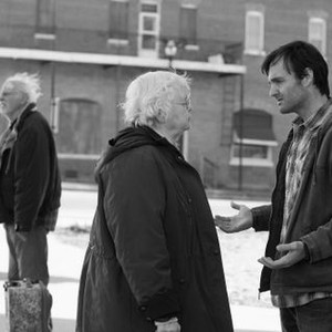 NEBRASKA, from left: Bruce Dern, June Squibb, Will Forte, 2013. ph: Merie W. Wallace/©Paramount Pictures