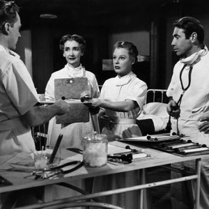 THE GIRL IN WHITE, Arthur Kennedy, Mildred Dunnock, June Allyson, Gary Merrill, 1952