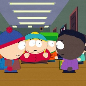 South Park, Trey Parker (L), Adrien Beard (R), 'With Apologies to Jesse Jackson', Season 11, Ep. #1, 03/07/2007, ©CC