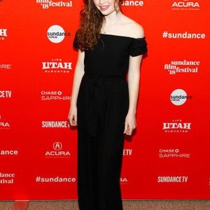 Zoe Colletti at arrivals for WILDLIFE Premiere at Sundance Film Festival 2018, Eccles Theatre, Park City, UT January 20, 2018. Photo By: JA/Everett Collection
