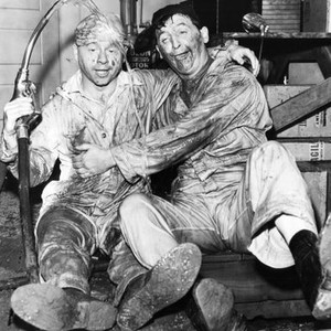 A SLIGHT CASE OF LARCENY, from left: Mickey Rooney, Eddie Bracken, 1953