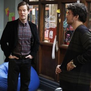 Parenthood, Peter Krause (L), Anthony Carrigan (R), 'A House Divided', Season 2, Ep. #14, 02/01/2011, ©NBC