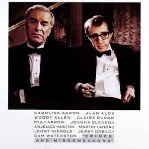 crimes and misdemeanors anjelica huston