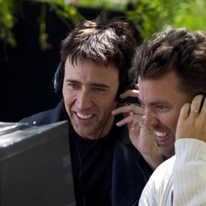 GHOST RIDER, Nicolas Cage, director Mark Steven Johnson, on set, 2007. ©Columbia Pictures