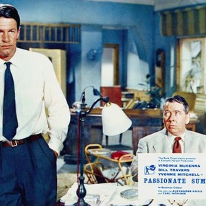PASSIONATE SUMMER, from left: Bill Travers, Alexander Knox, 1958