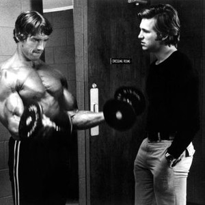 STAY HUNGRY, Arnold Schwarzenegger, Jeff Bridges, 1976