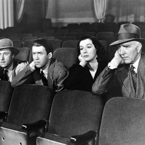 NO TIME FOR COMEDY, from left: Allyn Joslyn, James Stewart, Rosalind Russell, Clarence Kolb, 1940