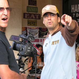 (L-R) Adam Teichman and Steven Peros on the set of "Footprints." photo 4