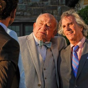Royal Pains, Ed Asner (L), Henry Winkler (R), 'A Man Called Grandpa', Season 3, Ep. #5, 07/27/2011, ©USA