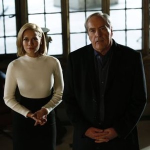 Marvel's Agents of S.H.I.E.L.D., Bethany Joy Lenz (L), Powers Boothe (R), 'Paradise Lost', Season 3, Ep. #16, 04/12/2016, ©ABC