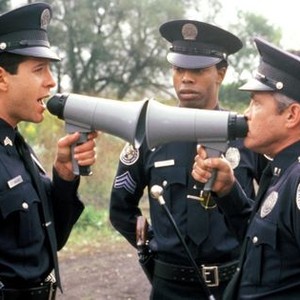 POLICE ACADEMY 4: CITIZENS ON PATROL, Steve Guttenberg, Michael Winslow, G.W. Bailey, 1987, (c) Warner Brothers