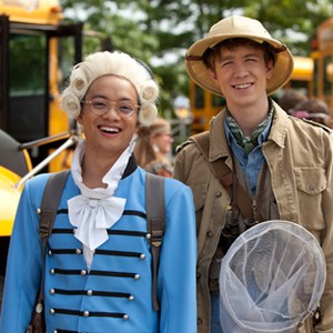 (L-R) Osric Chau as Peng and Thomas Mann as Roosevelt in "Fun Size."