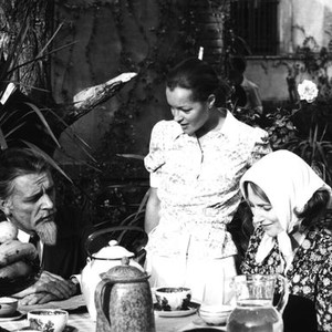 THE ASSASSINATION OF TROTSKY, from left: Richard Burton as Leon Trotsky, Romy Schneider, Valentina Cortese, 1972