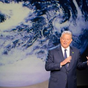 AN INCONVENIENT SEQUEL: TRUTH TO POWER, AL GORE, GIVING HIS UPDATED PRESENTATION IN HOUSTON, TEXAS, 2017. PH: JENSEN WALKER/© PARAMOUNT