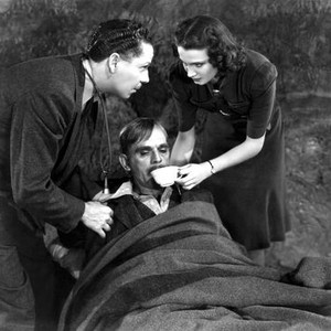 THE MAN WITH NINE LIVES, Roger Pryor, Boris Karloff, Jo Ann Sayers, 1940