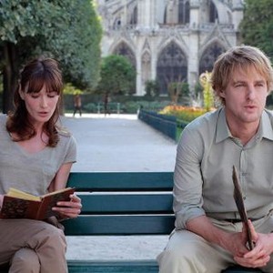 MIDNIGHT IN PARIS, from left: Carla Bruni, Owen Wilson, 2011. ©Sony Pictures Classics