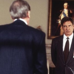 CLEAR AND PRESENT DANGER, from left: Donald Moffat, Harrison Ford, 1994, © Paramount
