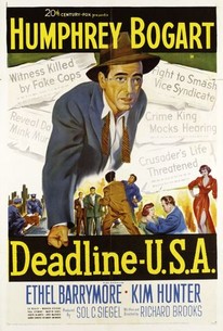 Poster for Deadline U.S.A.