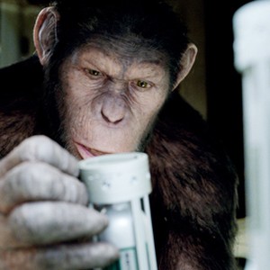 Caesar in "Rise of the Planet of the Apes."
