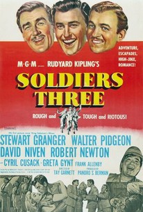 Poster for Soldiers Three