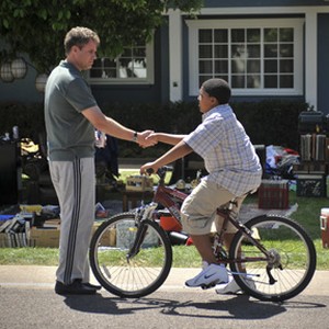 (L-R) Will Ferrell as Nick Halsey and Christopher Jordan Wallace as Kenny Loftus in "Everything Must Go."