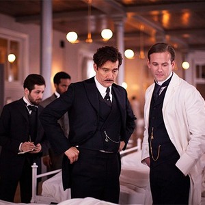 Michael Angarano, Andre Holland, Clive Owen, and Eric Johnson in season one of <em>The Knick</em>.