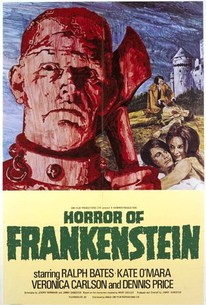 The Horror of Frankenstein poster