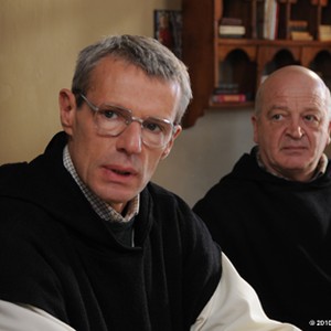 (L-R) Lambert Wilson as Christian and Jean-Marie Frin as Paul in "Of Gods and Men." photo 4