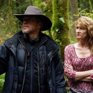 WILD, from left: director Jean-Marc Vallee, Laura Dern, on set, 2014./ph: Anne Marie Fox/TM and Copyright ©Fox Searchlight. All rights reserved.