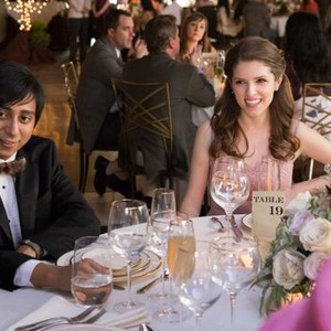 TABLE 19, FROM LEFT, TONY REVOLORI, ANNA KENDRICK, 2017. PH: JACE DOWNS. TM & COPYRIGHT ©FOX SEARCHLIGHT PICTURES. ALL RIGHTS RESERVED