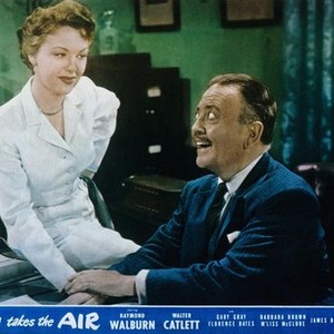 FATHER TAKES THE AIR, from left, M'liss McClure, Raymond Walburn, 1951