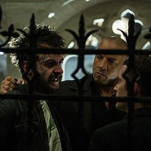 (L-R) Joseph Gilgun as Ellic, Vin Diesel as Kaulder and Elijah Wood as Dolan the 37th in "The Last Witch Hunter."