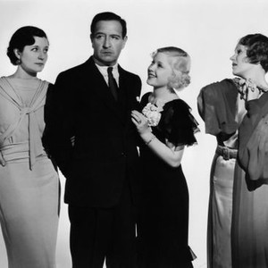 SHOULD LADIES BEHAVE, from left, Katherine Alexander, Conway Tearle, Mary Carlise, Alice Brady,  1933