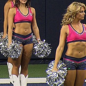 This Dallas Cowboys Cheerleader, Victoria (the team does not