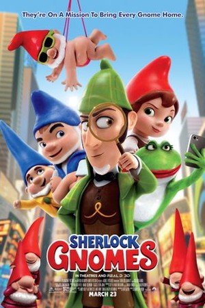 Sherlock Gnomes poster