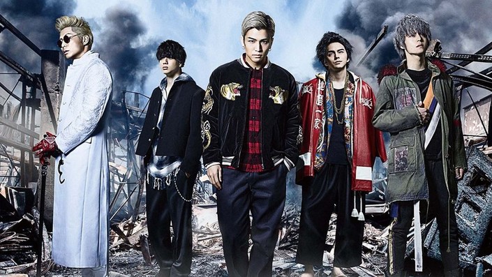 HiGH&LOWTHE MOVIE2 END OF SKY プレスシート 非売品 HiGH&LOWTHE