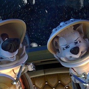 A scene from "Space Dogs: Adventure to the Moon."