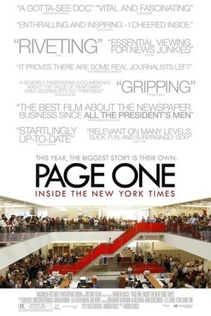 Page One: Inside The New York Times poster