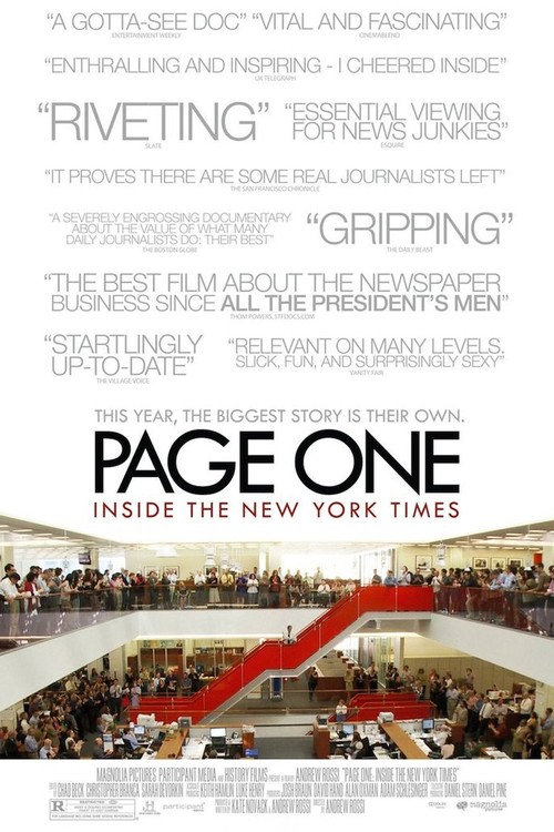 Page One: Inside The New York Times poster