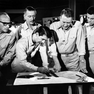 THE ATOMIC SUBMARINE, Victor Varconi, Tom Conway, Paul Dubov, Dick Foran, Arthur Franz, 1959.