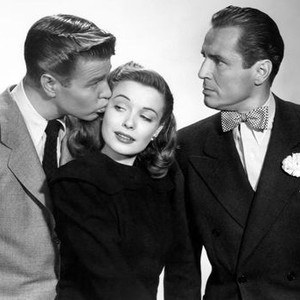 ARTHUR TAKES OVER, from left: Richard Crane, Lois Collier, William Bakewell, 1948