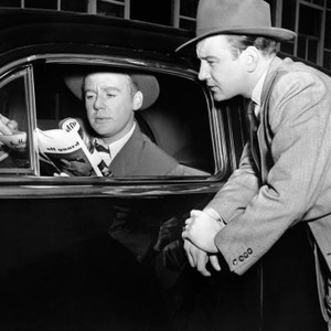 SCENE OF THE CRIME, from left: Van Johnson, Tom Drake, 1949