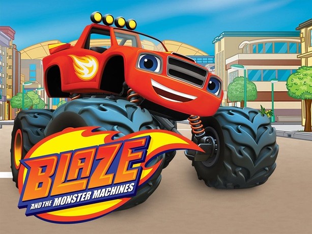 Red monster hot sale truck blaze